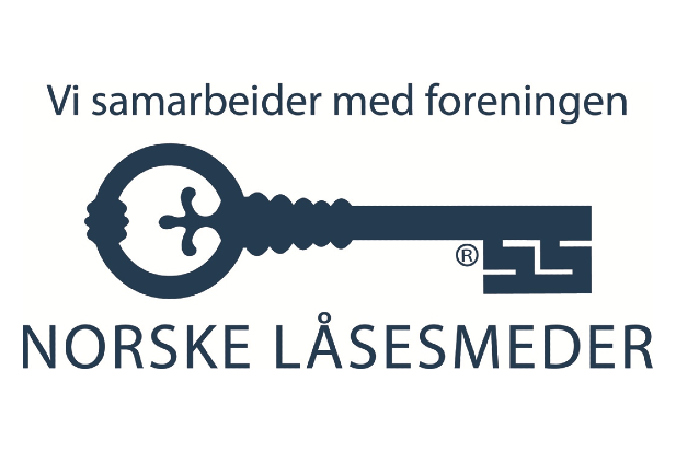Logo Vi samarbeider med foreningen Norske Låsesmeder