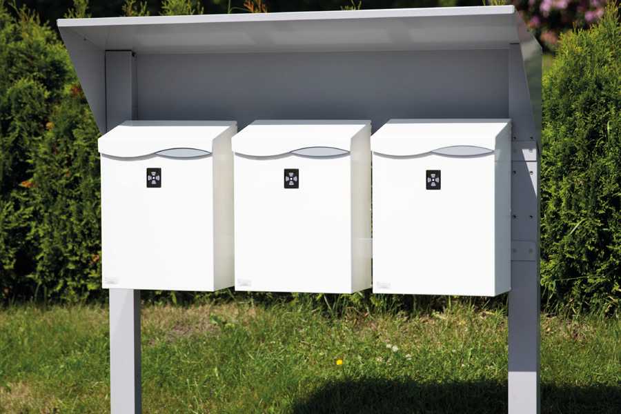 Postkasse Villa Formfin Advance, hvit