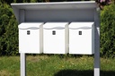 Postkasse Villa Formfin Advance, hvit