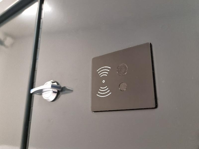 Postkasse med elektronisk lås fra Stasnsefabrikken FOTO
