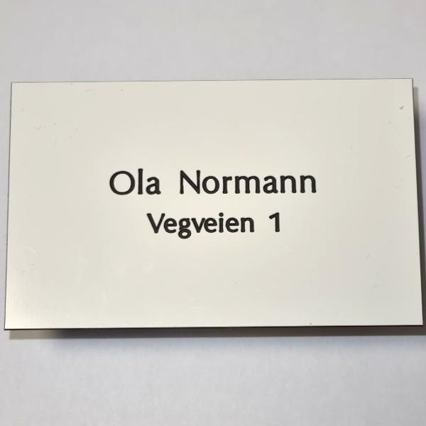 Postkasseskilt