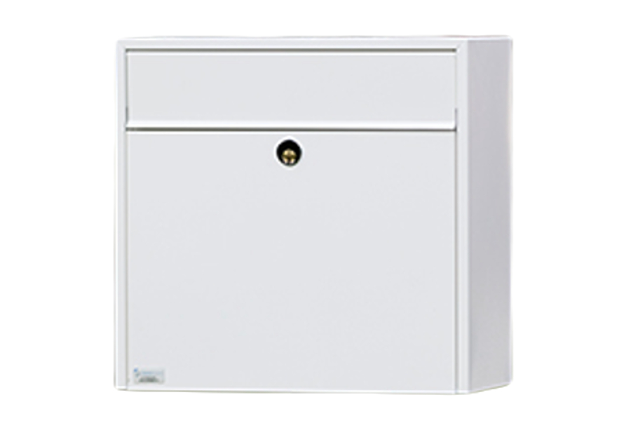 [507000-NY] Postkasse Solid, hvit