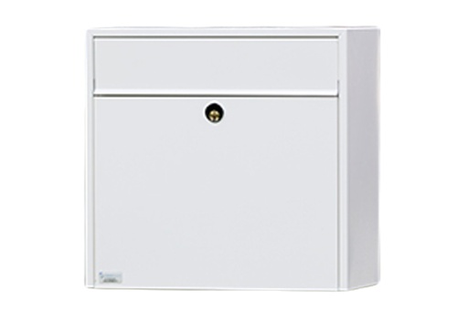[507000-NY] Postkasse Solid, hvit