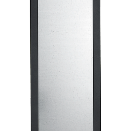 [800202] Postkassestativ Allux 1001, sort/galv