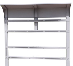 [66024] Postkassestativ Flexi for 8 postkasser